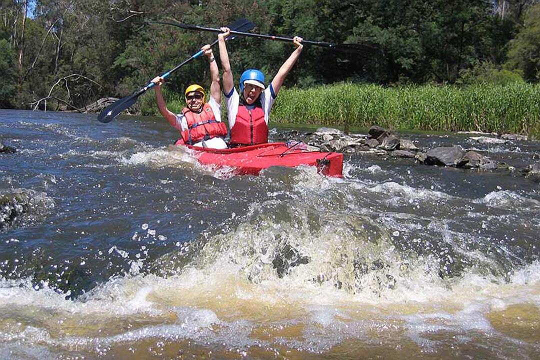 Kayaking and Abseiling Day with Transfers Gift Voucher - Melbourne VIC
