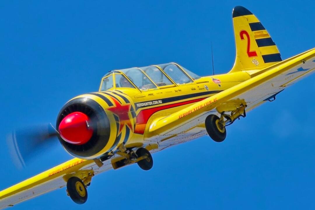 Extreme Aerobatics Flight in a YAK 52 Gift Voucher - Rutherford NSW