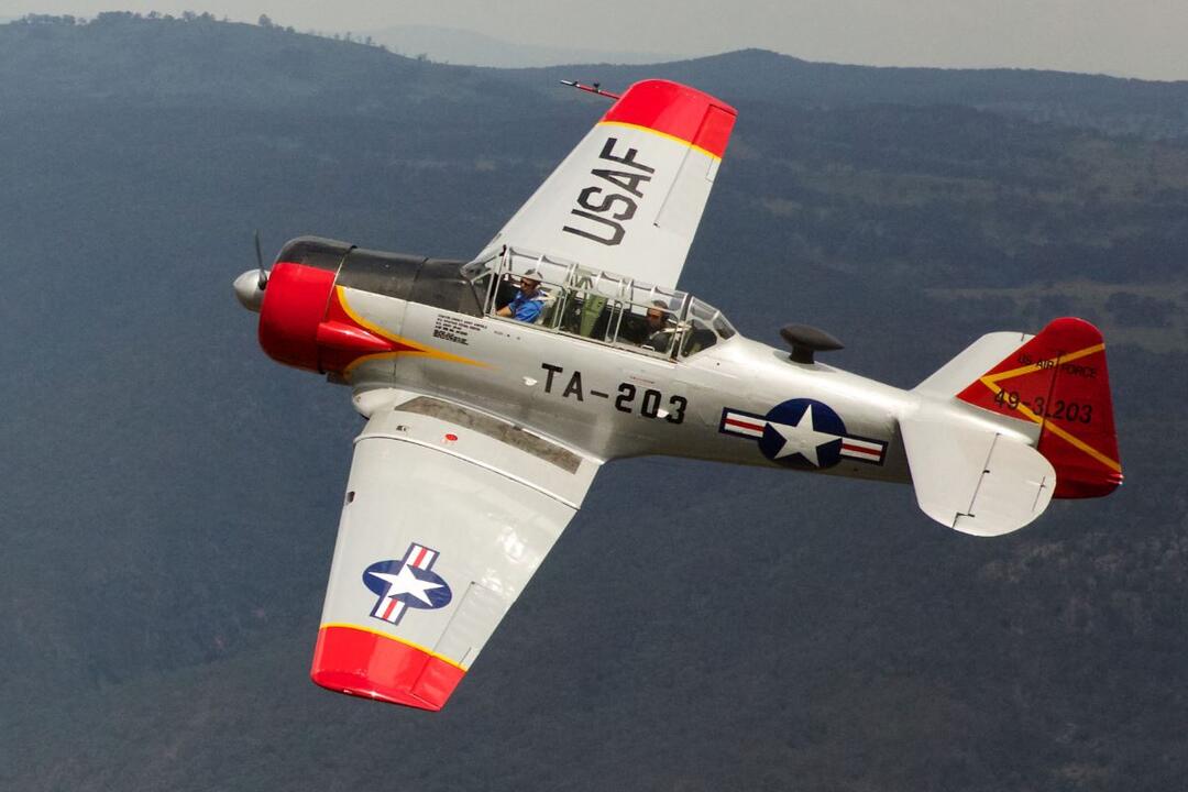 Aerobatics Gorge Adventure in a T-6 Texan Gift Voucher - Armidale NSW