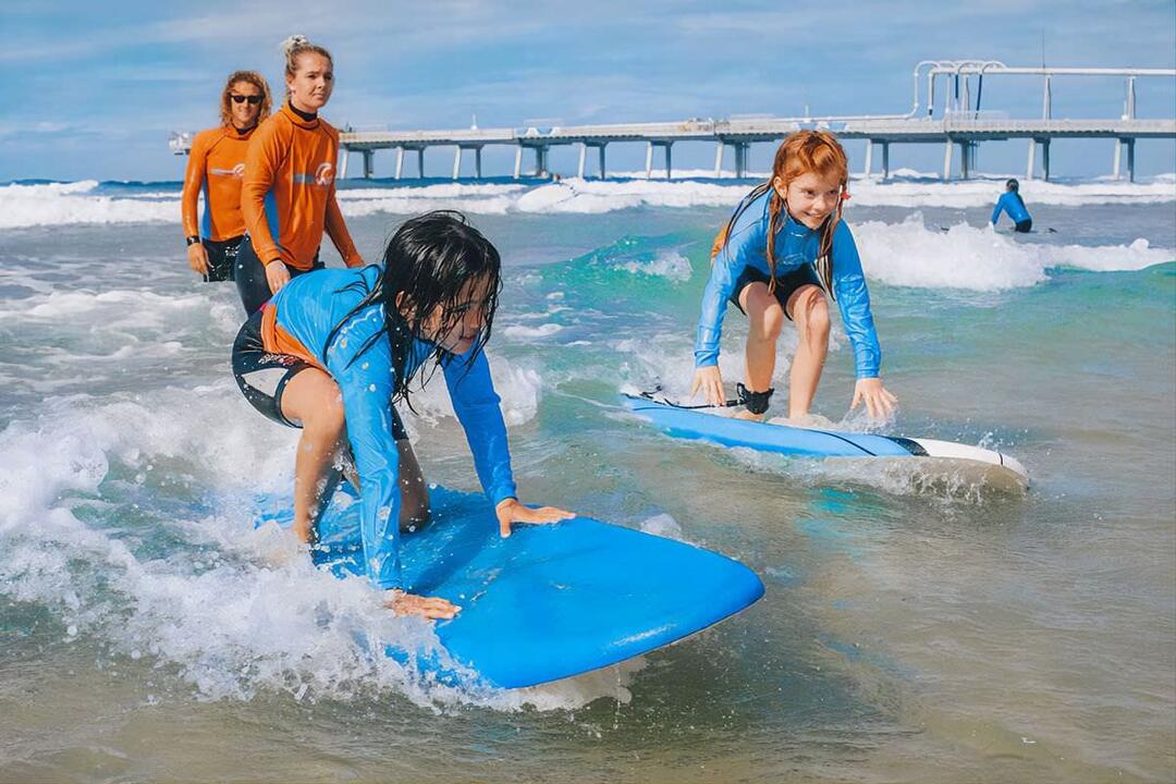 Introduction to Surfing with a Friend - Gift Voucher or Instant Booking - Main Beach QLD