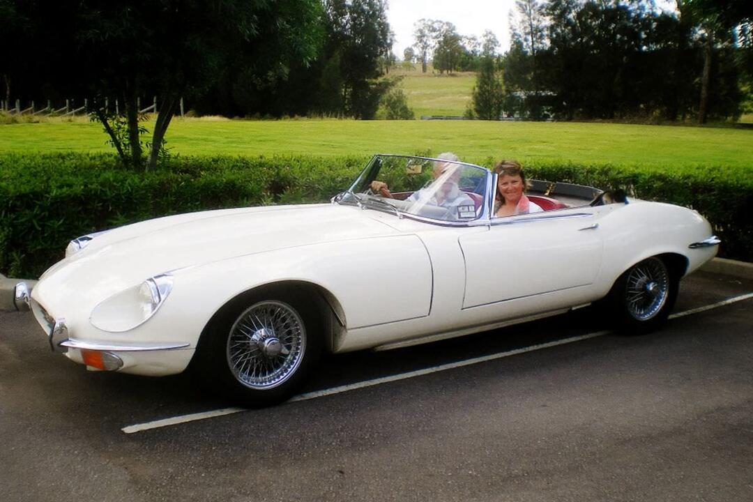 Jaguar E Type Convertible Hire for the Day Gift Voucher - Surry Hills NSW