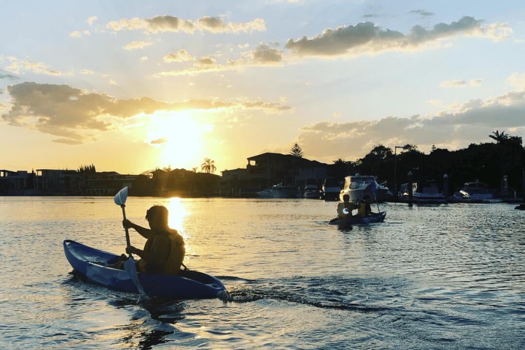 Dolphin and Stradbroke Island Kayak Tour - Gift Voucher or Instant Booking - Surfers Paradise QLD