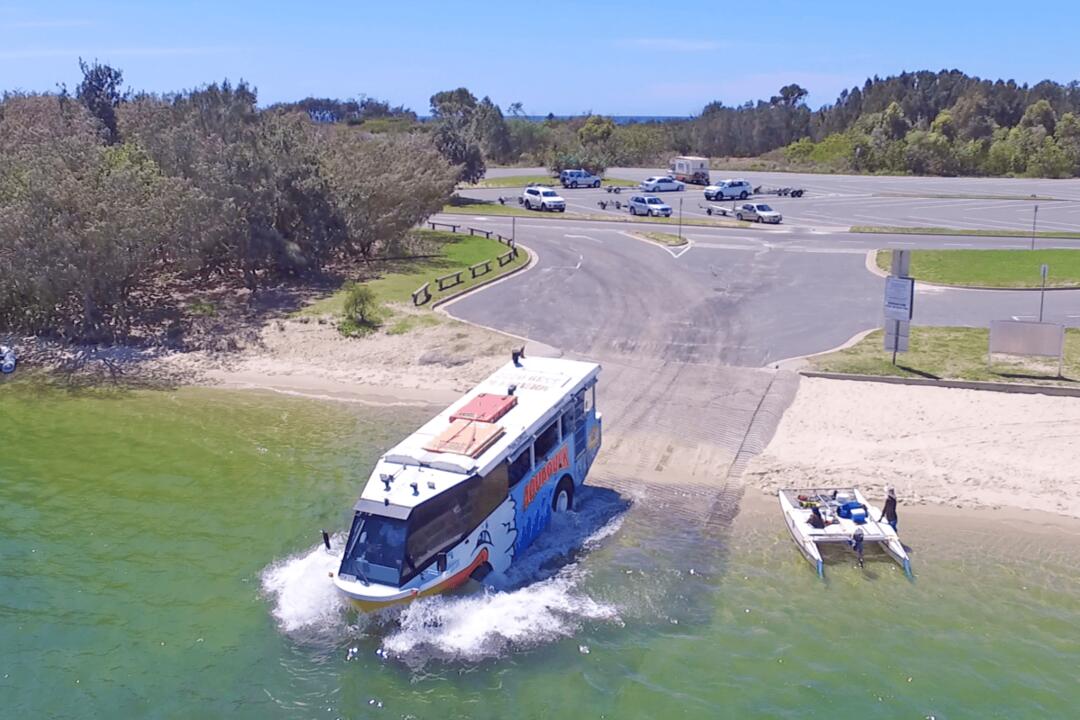 Amphibious Vehicle Tour Bus - Gift Voucher or Instant Booking - Gold Coast QLD