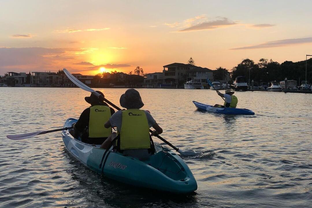 Sunset Kayak Adventure - Gift Voucher or Instant Booking - Surfers Paradise QLD