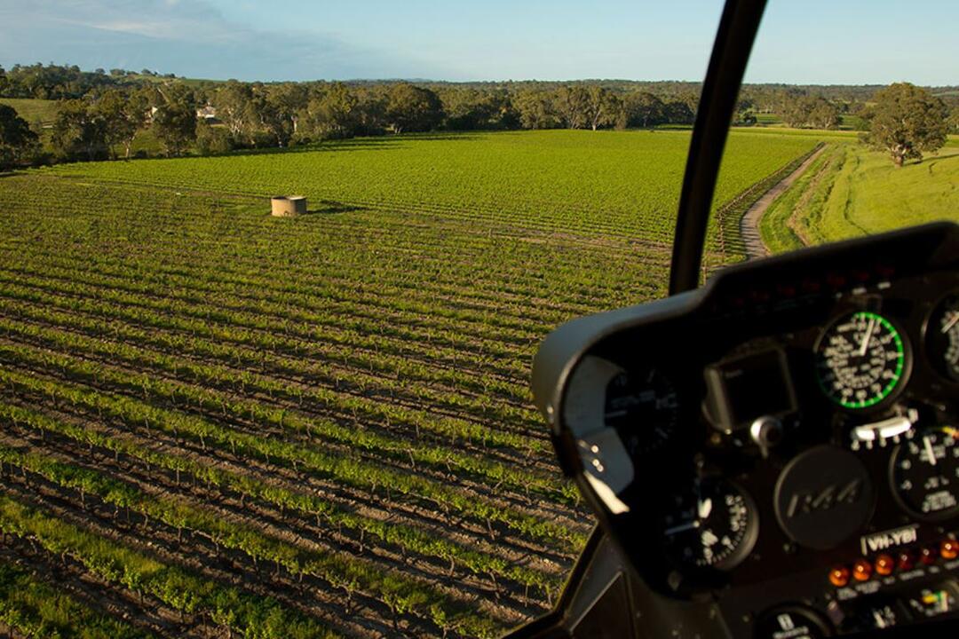 Helicopter Scenic Taster Flight - Gift Voucher or Instant Booking - Barossa Valley SA