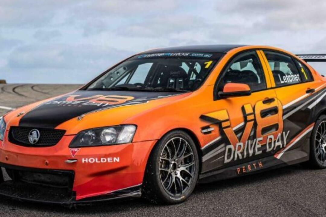 V8 Race Car Rear Seat Ride - Gift Voucher or Instant Booking - Neerabup WA