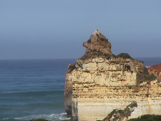 Unique creations made by the wind and oceanic erosion at the Bay of Islands. This one looks like a puppy.