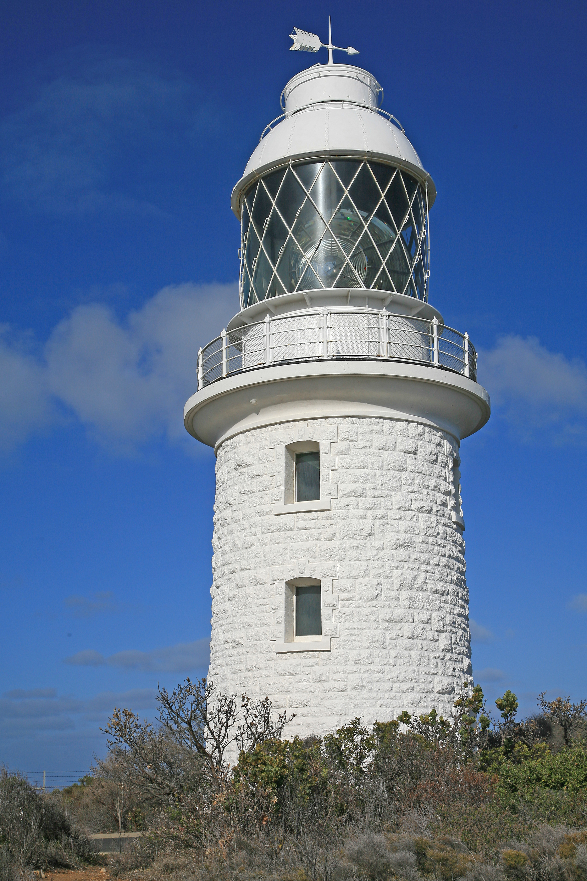 Australien: Kap-Leeuwin-Leuchtturm. Das Kap Leeuwin ist der südwestlichste Punkt von Australien und liegt im Bundesstaat Western Australia.